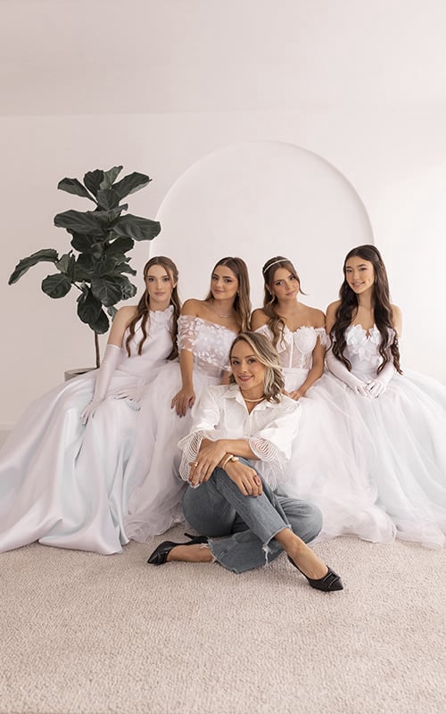 Coleção Debutantes Organze, by Alessandra Dias