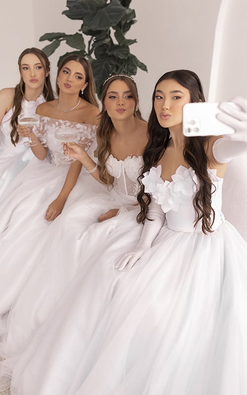 Coleção Debutantes Organze, by Alessandra Dias